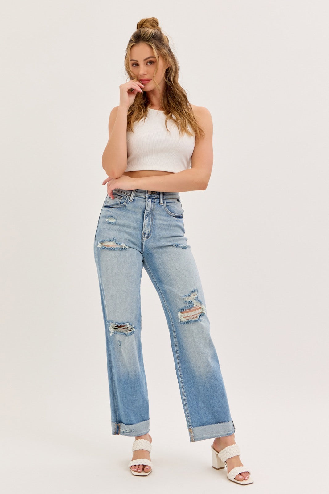 High Rise Dad Jean