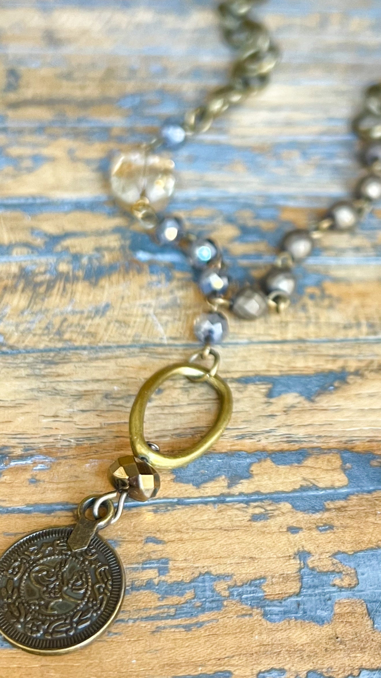 Molly Short Coin Necklace
