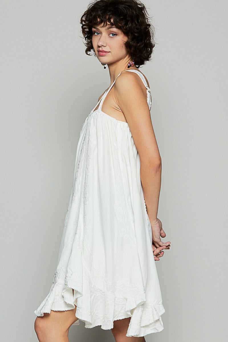 Off White Lace Dress