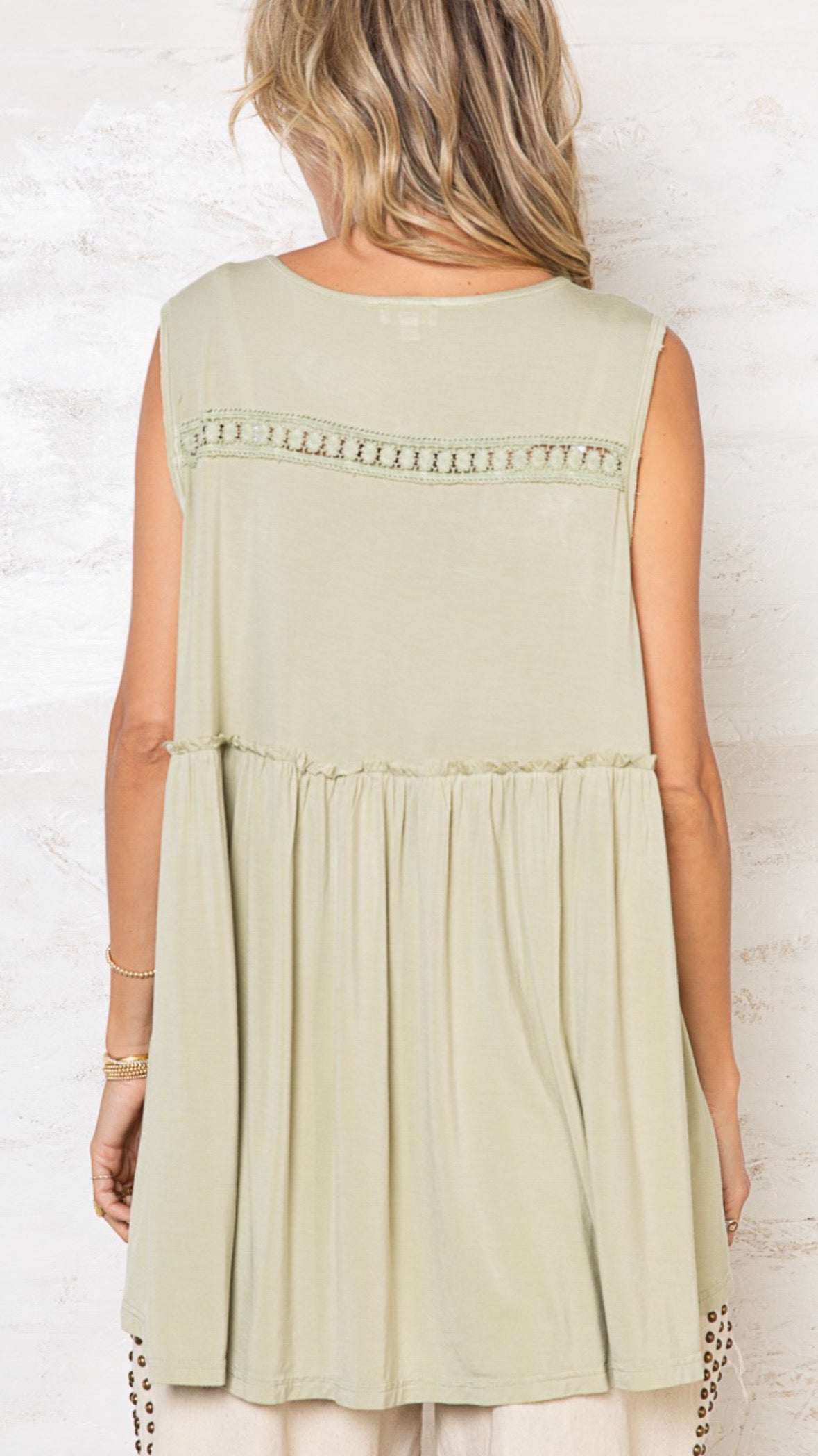 Gorgeous Green Tank Top