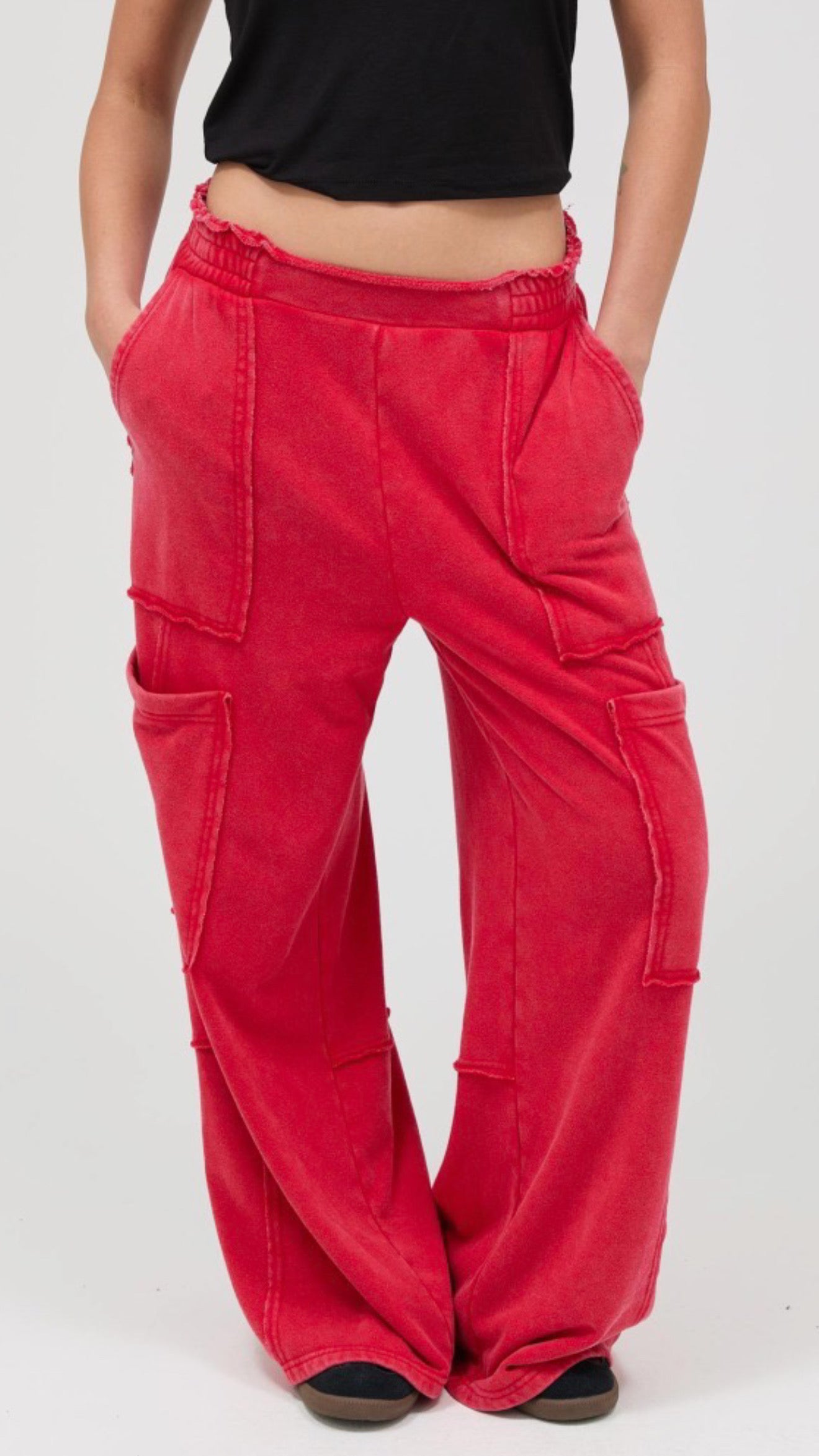 Red Joggers