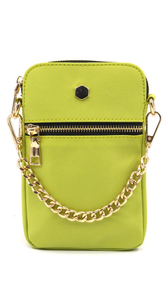 Gold Chain Wallet Purse