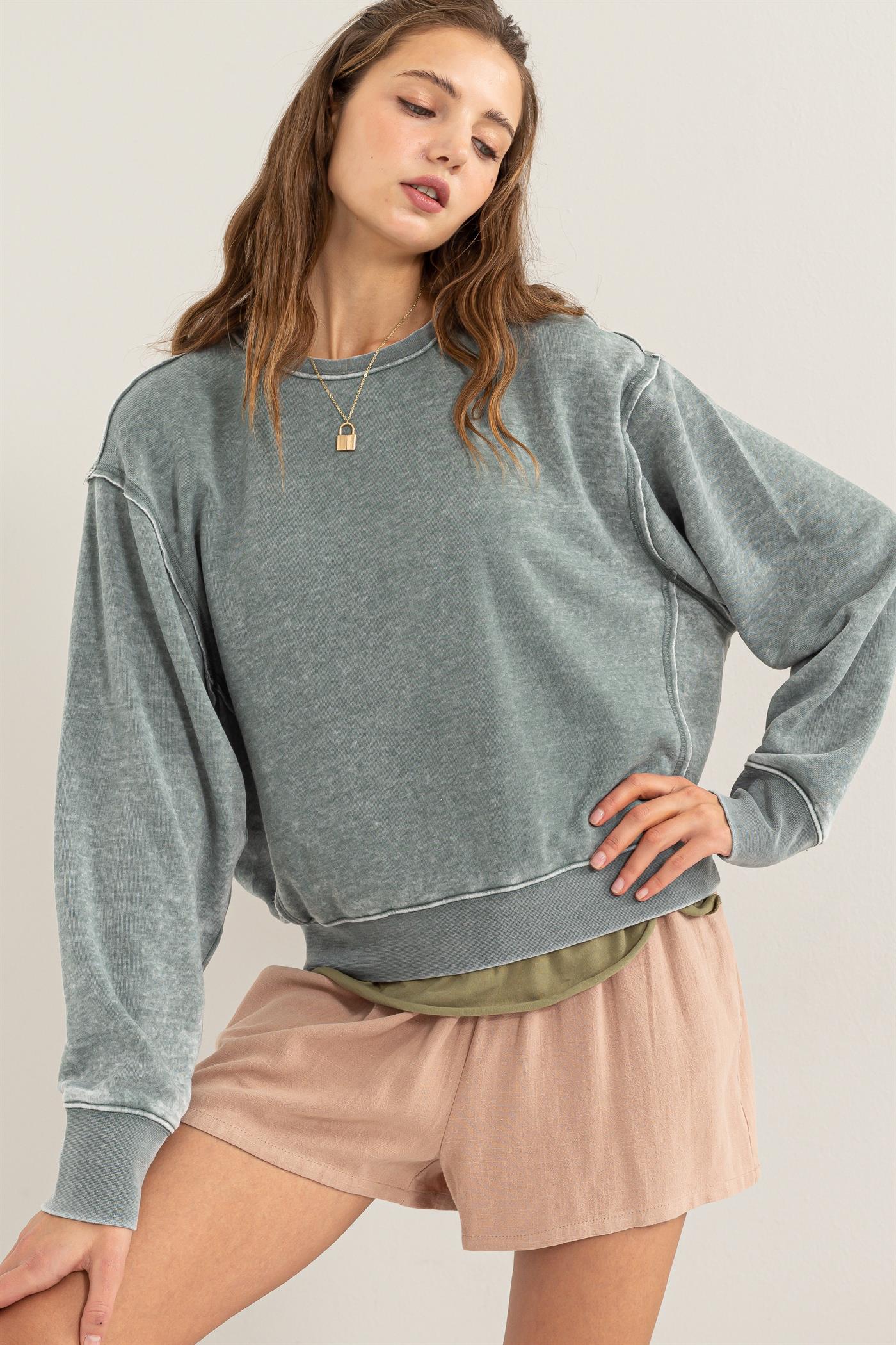 Cropped Crewneck