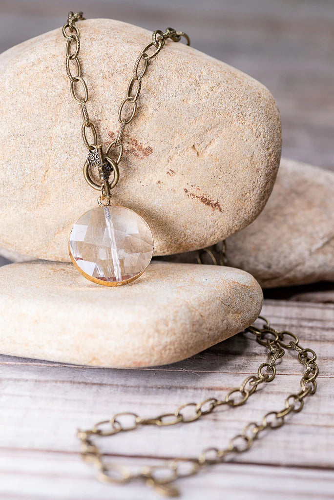 Sage necklace