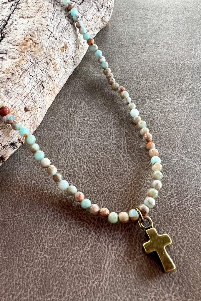 Kara Necklace Imperial Jasper