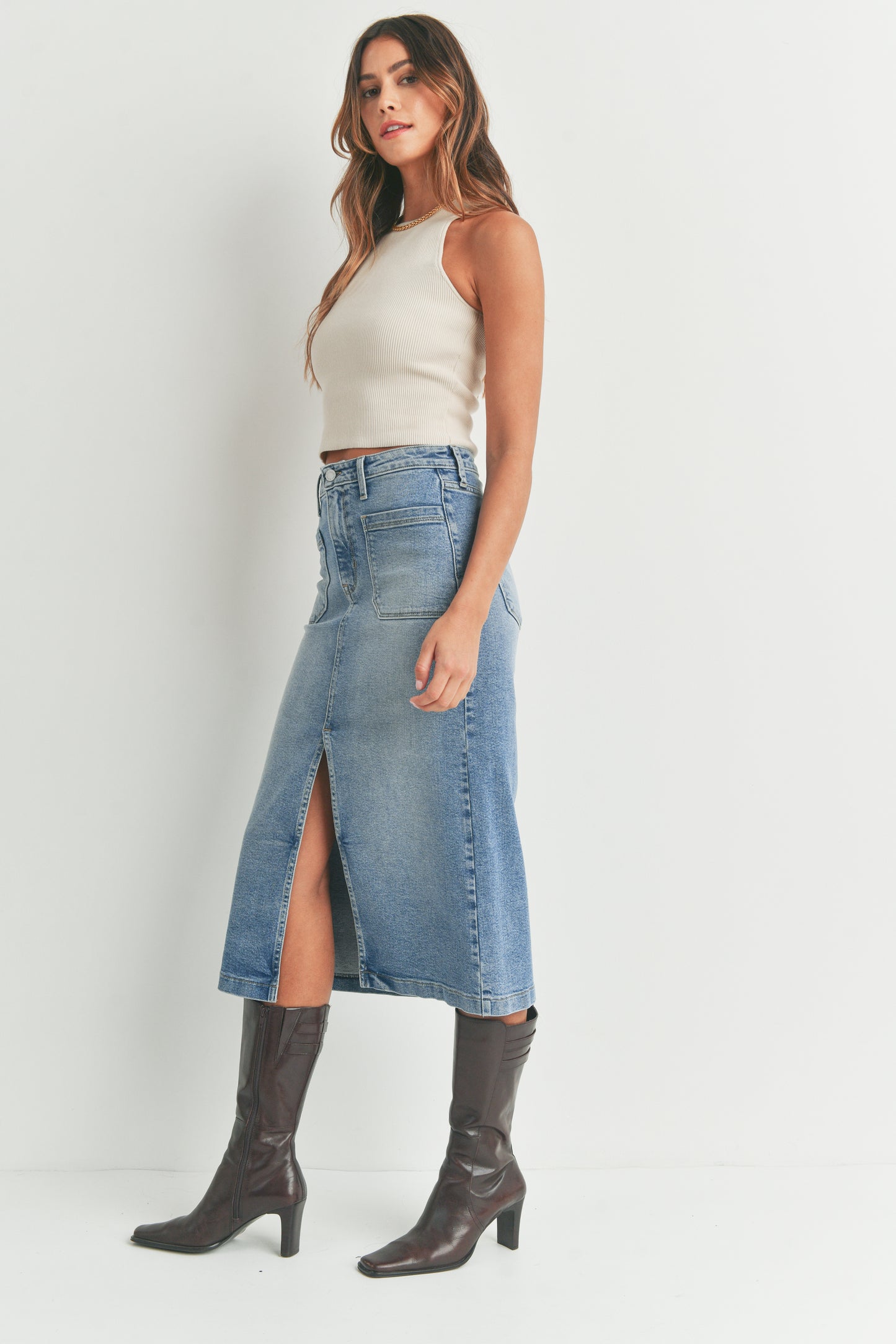 Jean Skirt