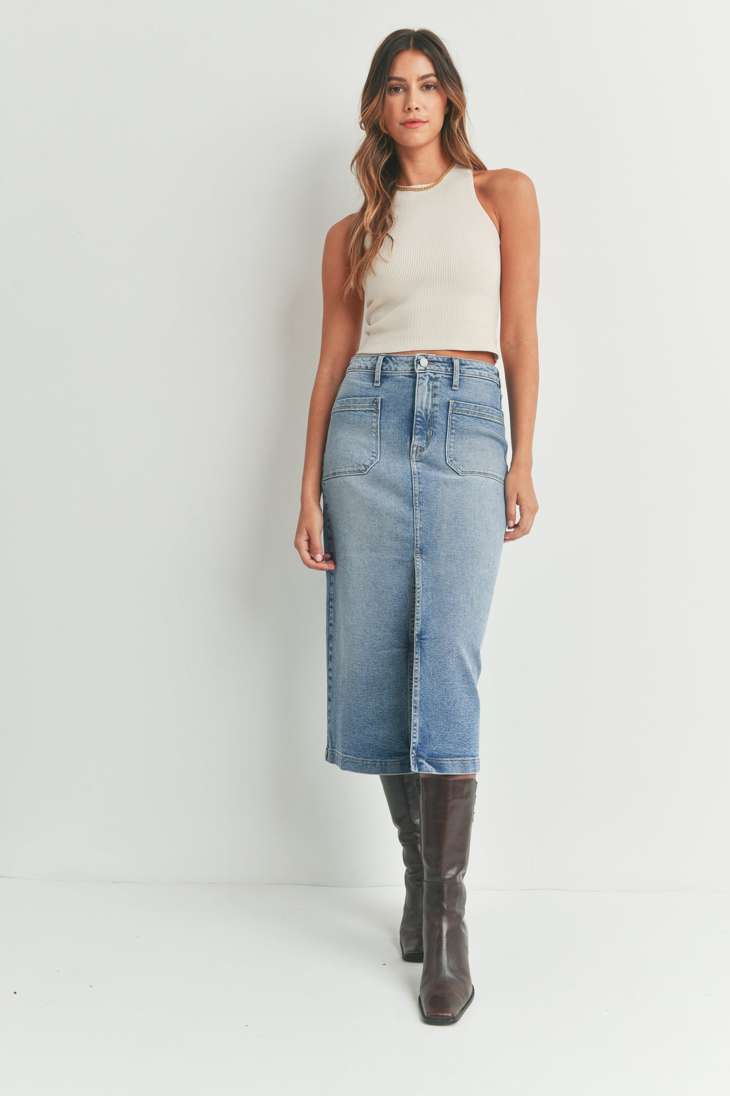 Jean Skirt