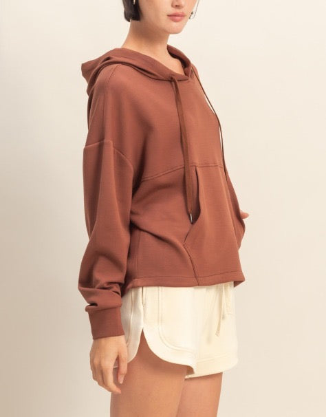 Chestnut Knit Top