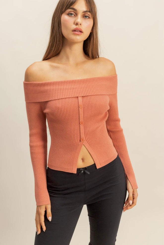 Salmon Sweater