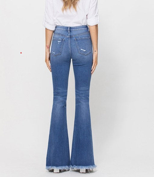 High Rise Flare Jeans