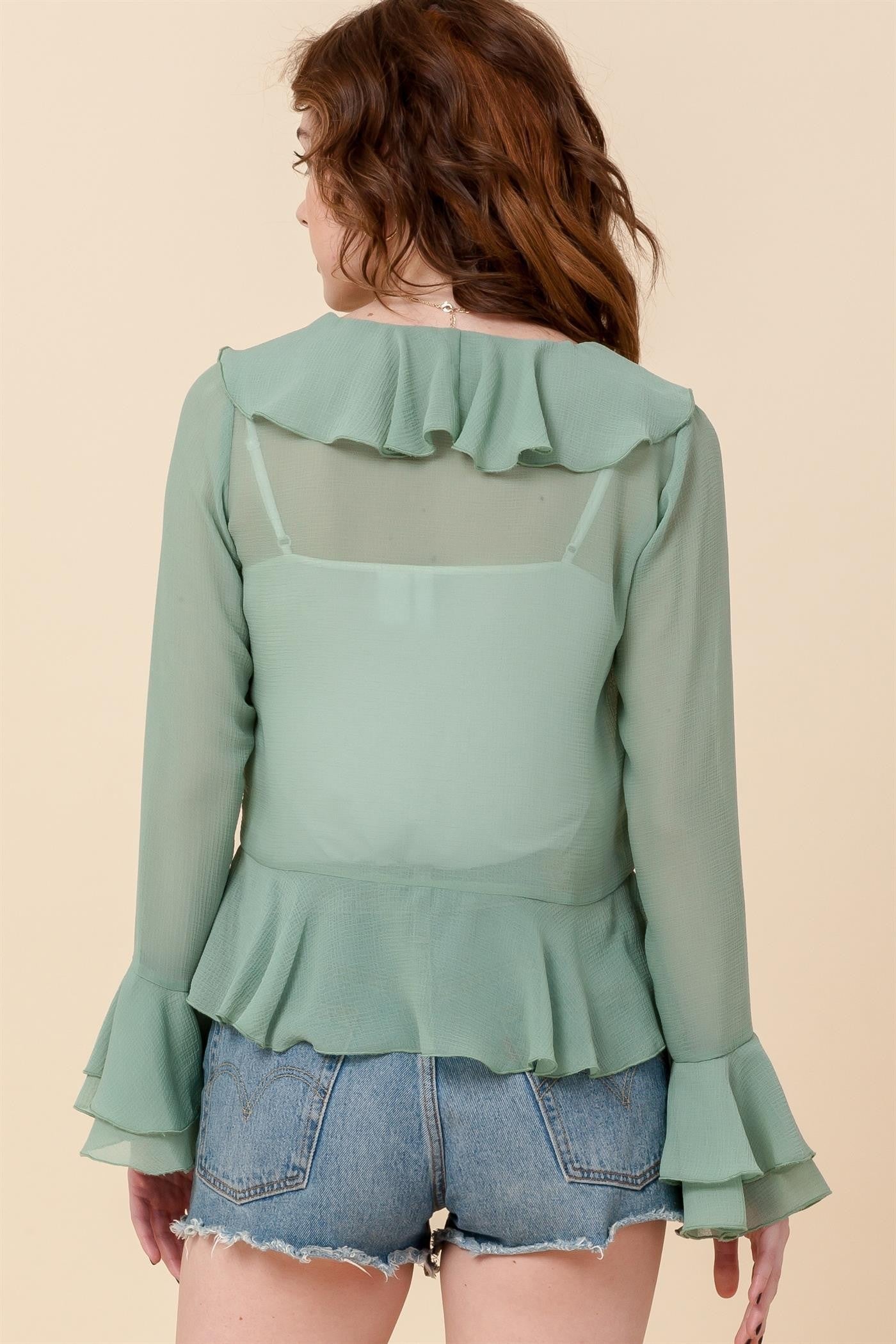 Green shirt