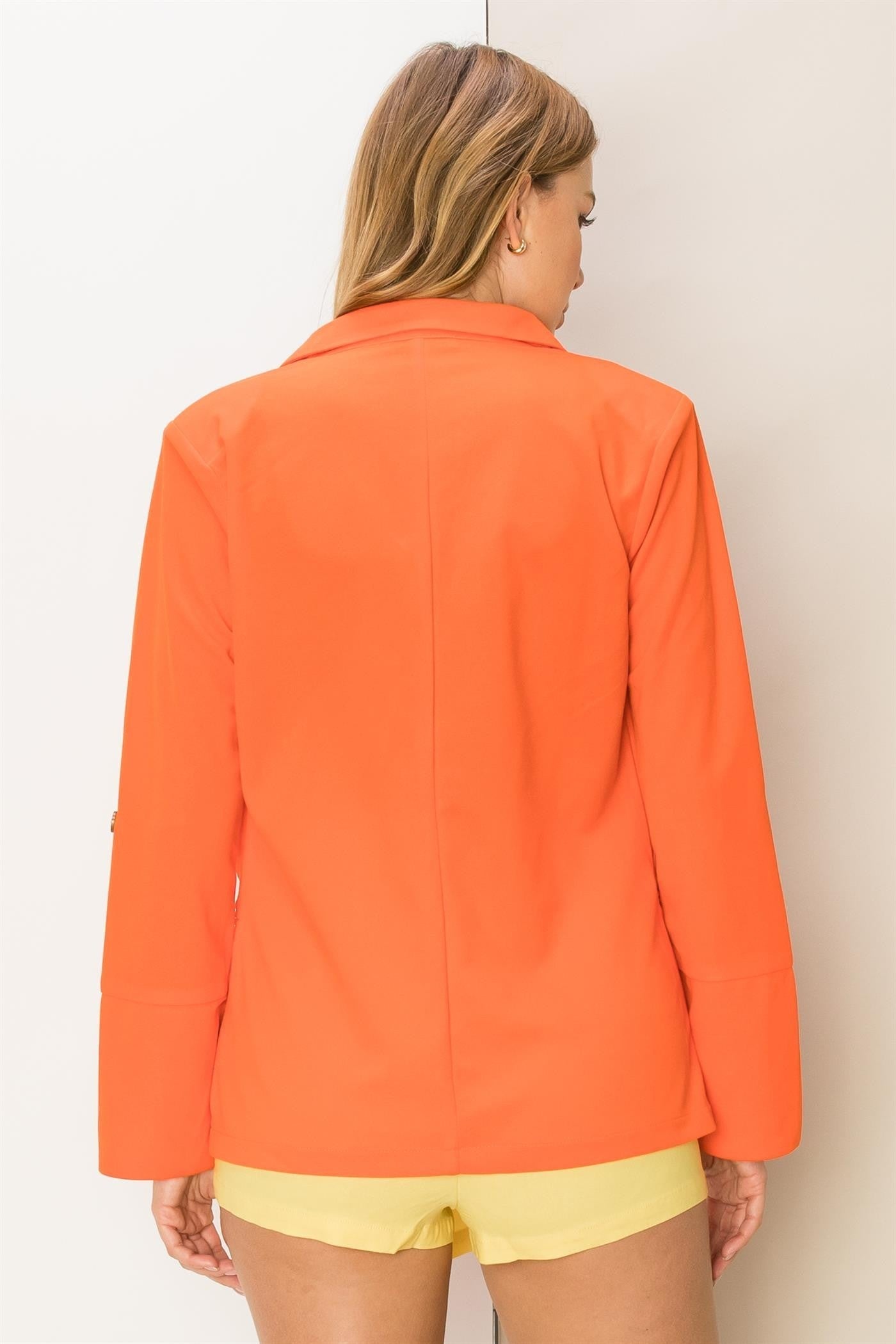 Orange Blazer