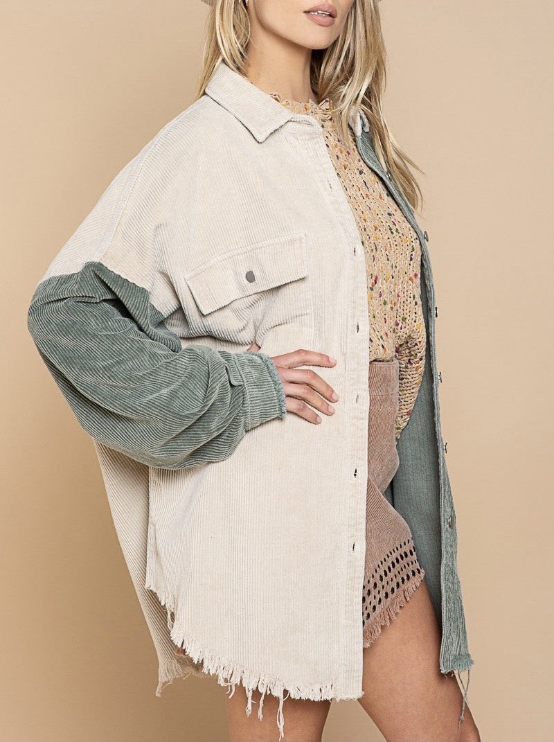 Penny Corduroy Shacket