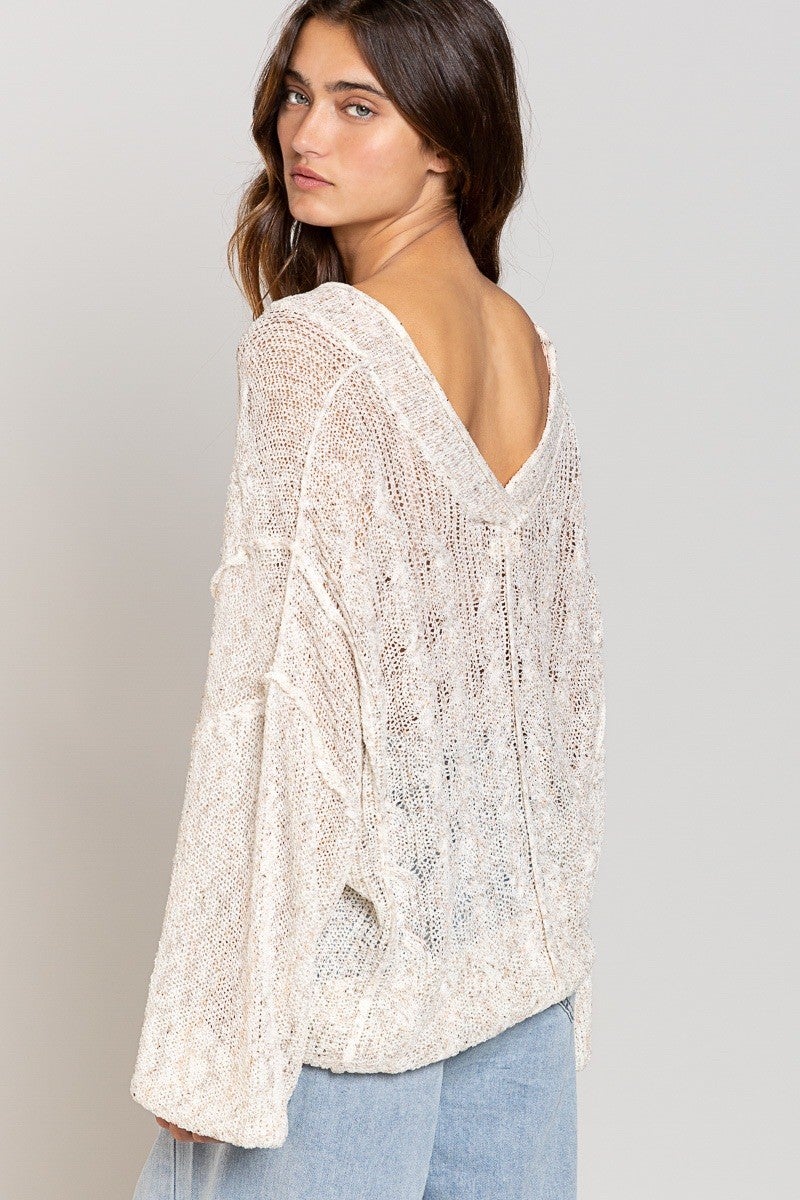 Elfin V Neck Sweater