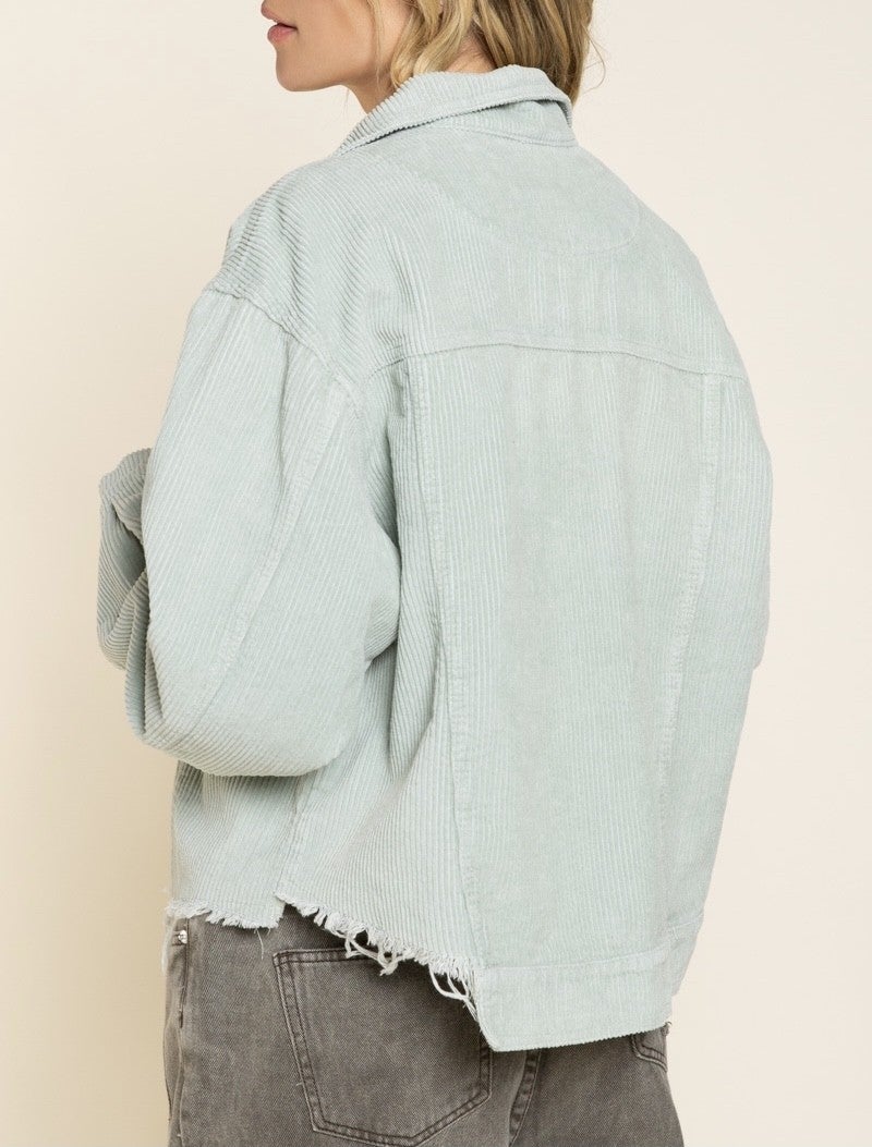 Sage Corduroy Jacket