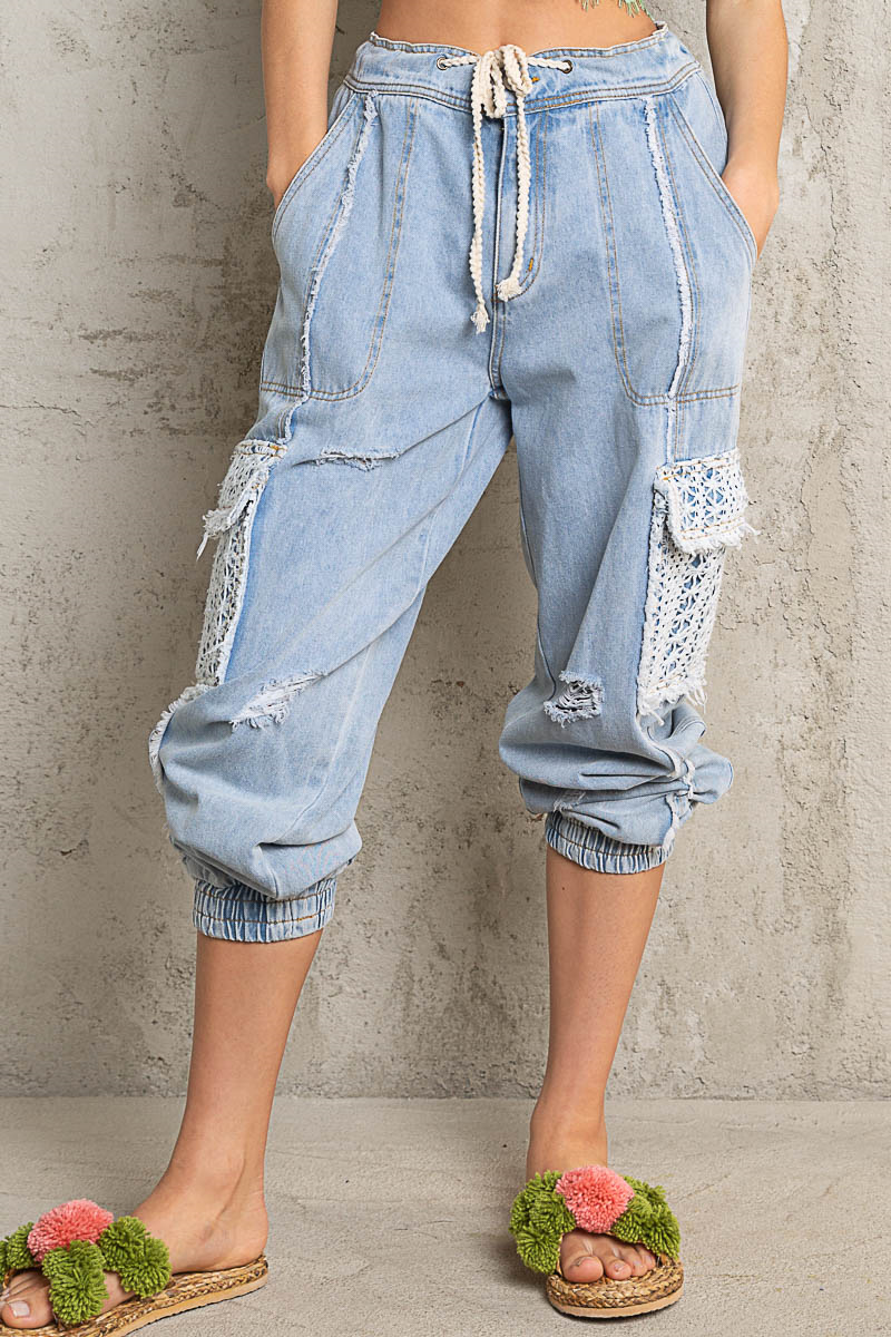 Jogger Denim Pants