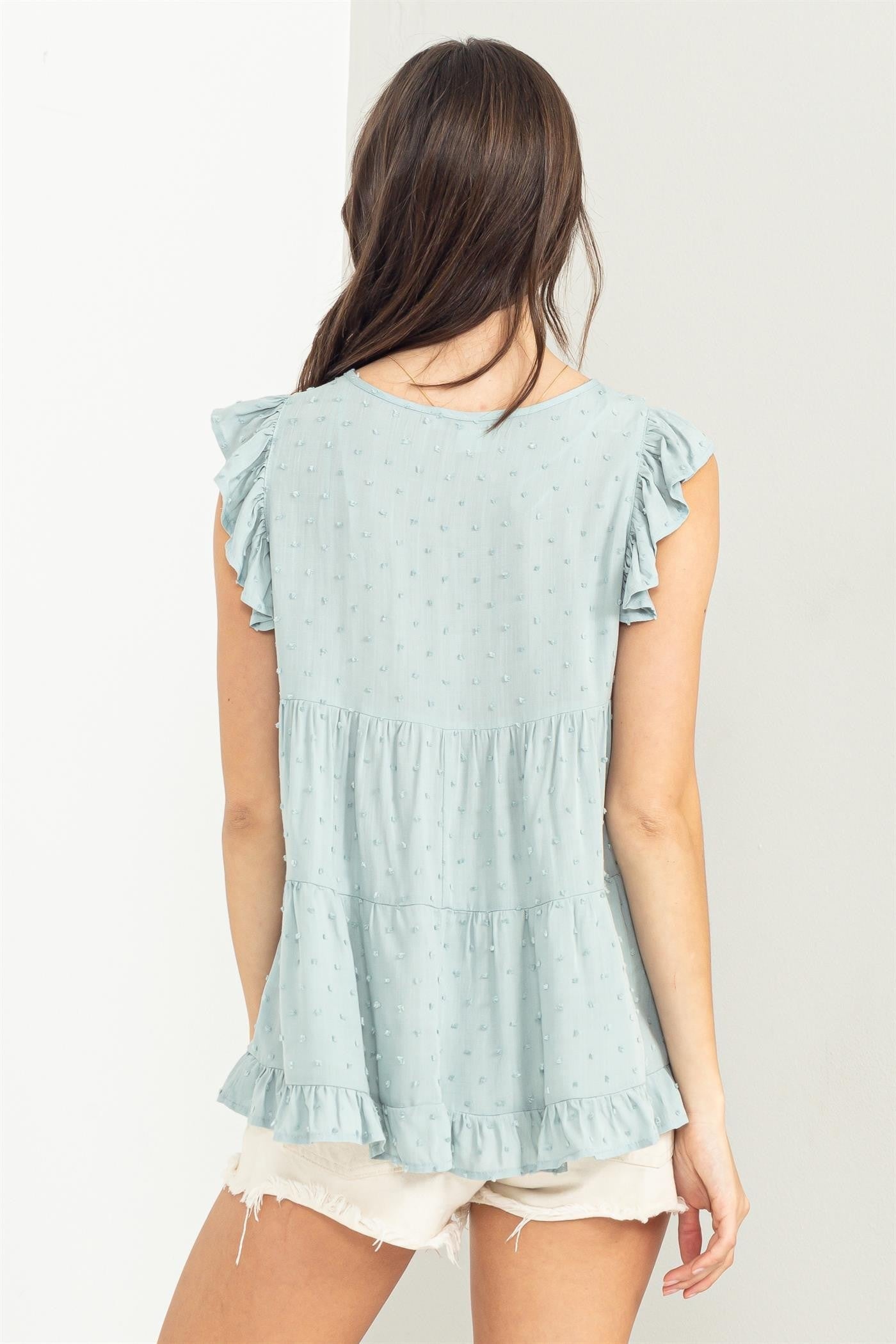 Jade Top w Cap Sleeve
