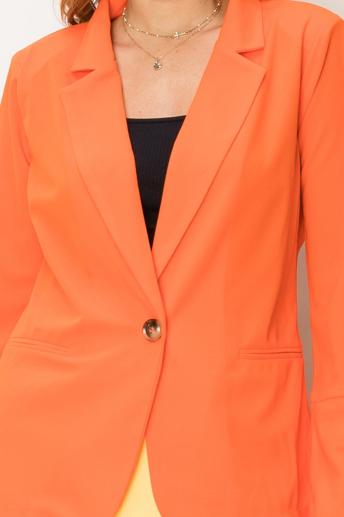 Orange Blazer