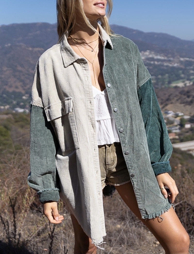 Penny Corduroy Shacket
