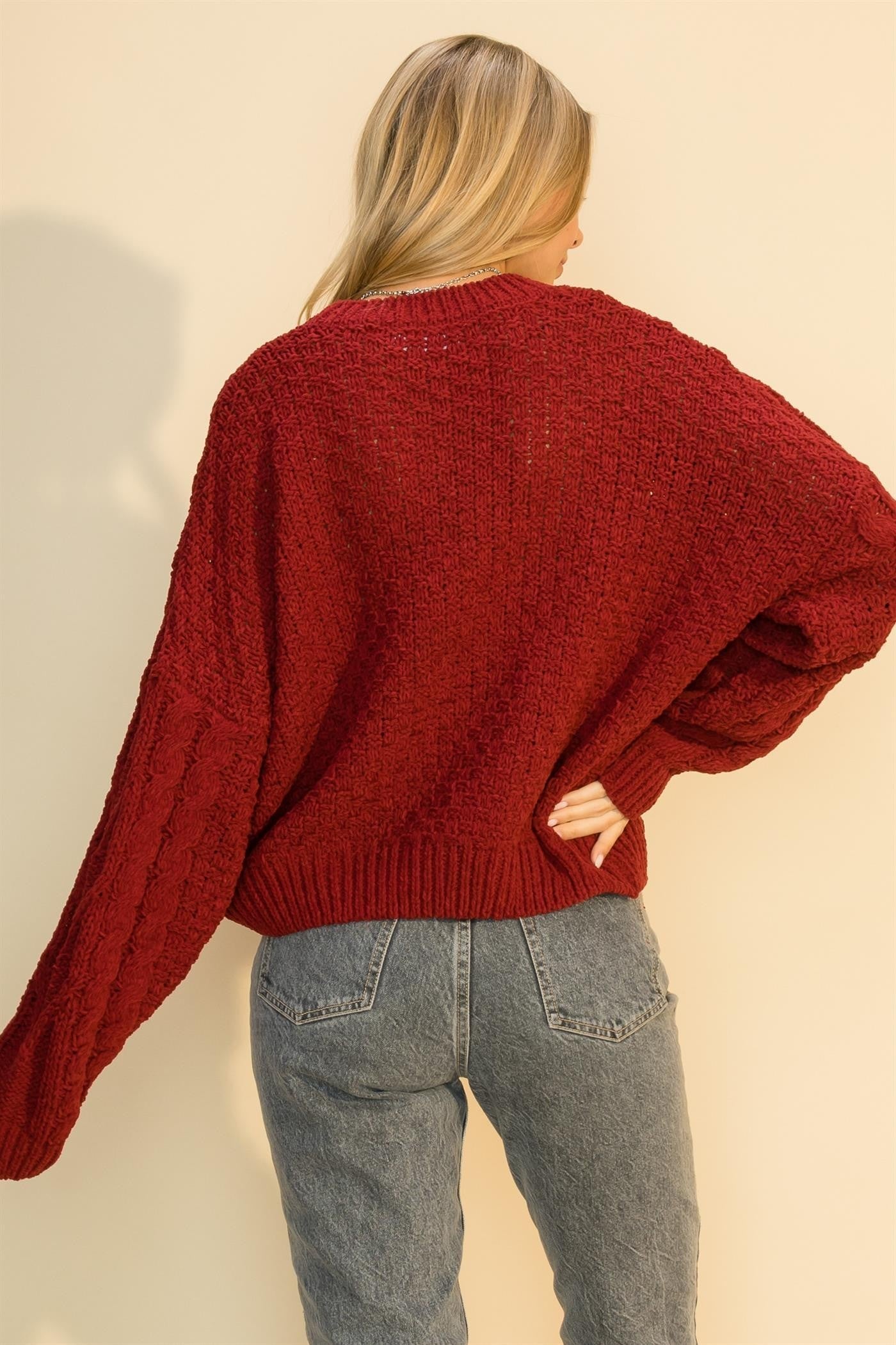 Cable Knit  Sweater