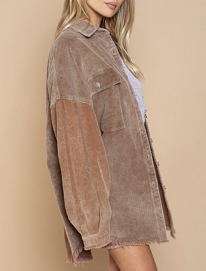 Penny Corduroy Shacket