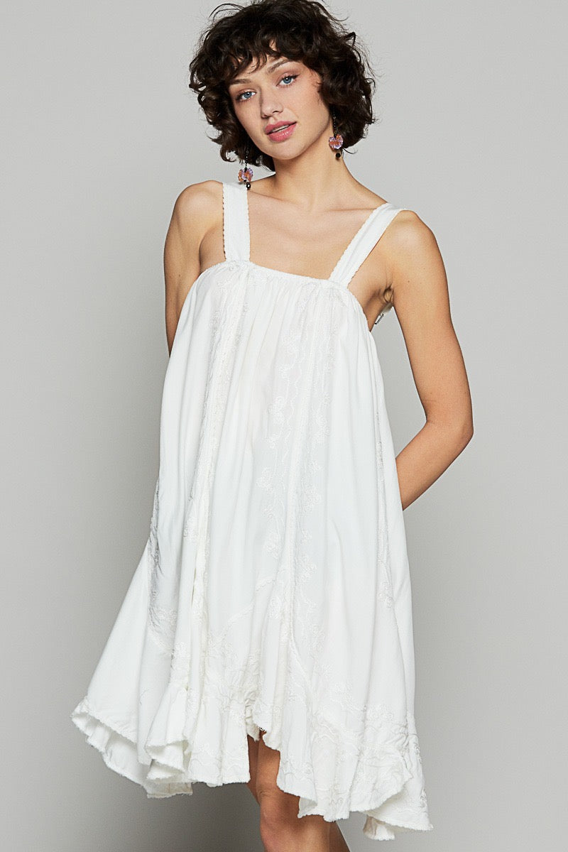 Off White Lace Dress