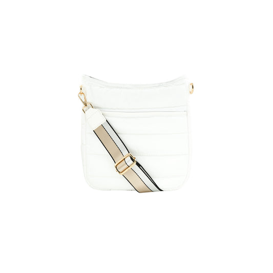 White Puffer Bag