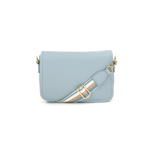 Blue Messenger Crossbody