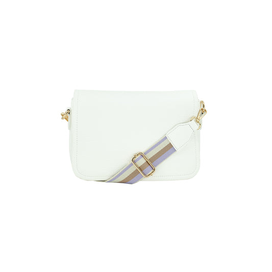 White Messenger Crossbody