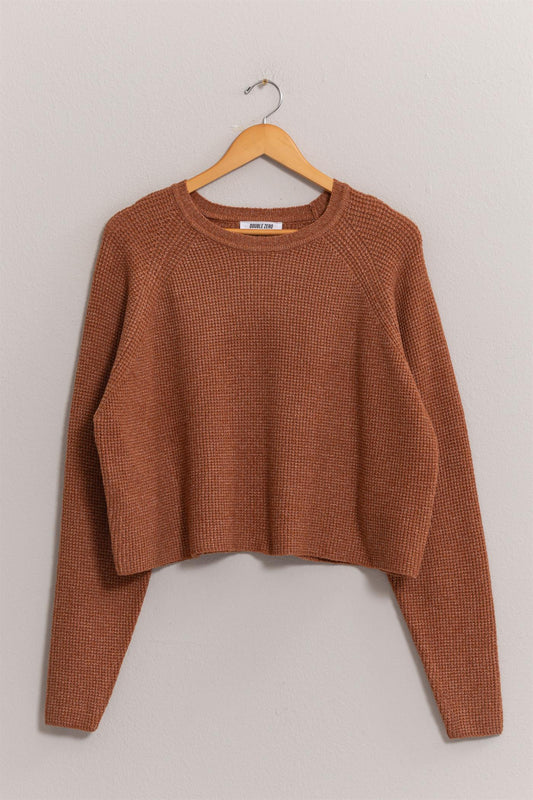 Chocolate Knit Top