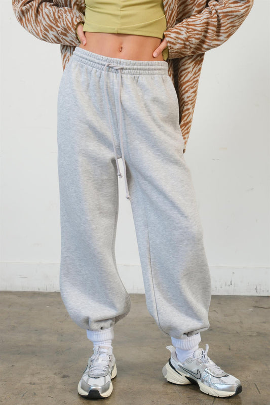 Heather Grey Joggers