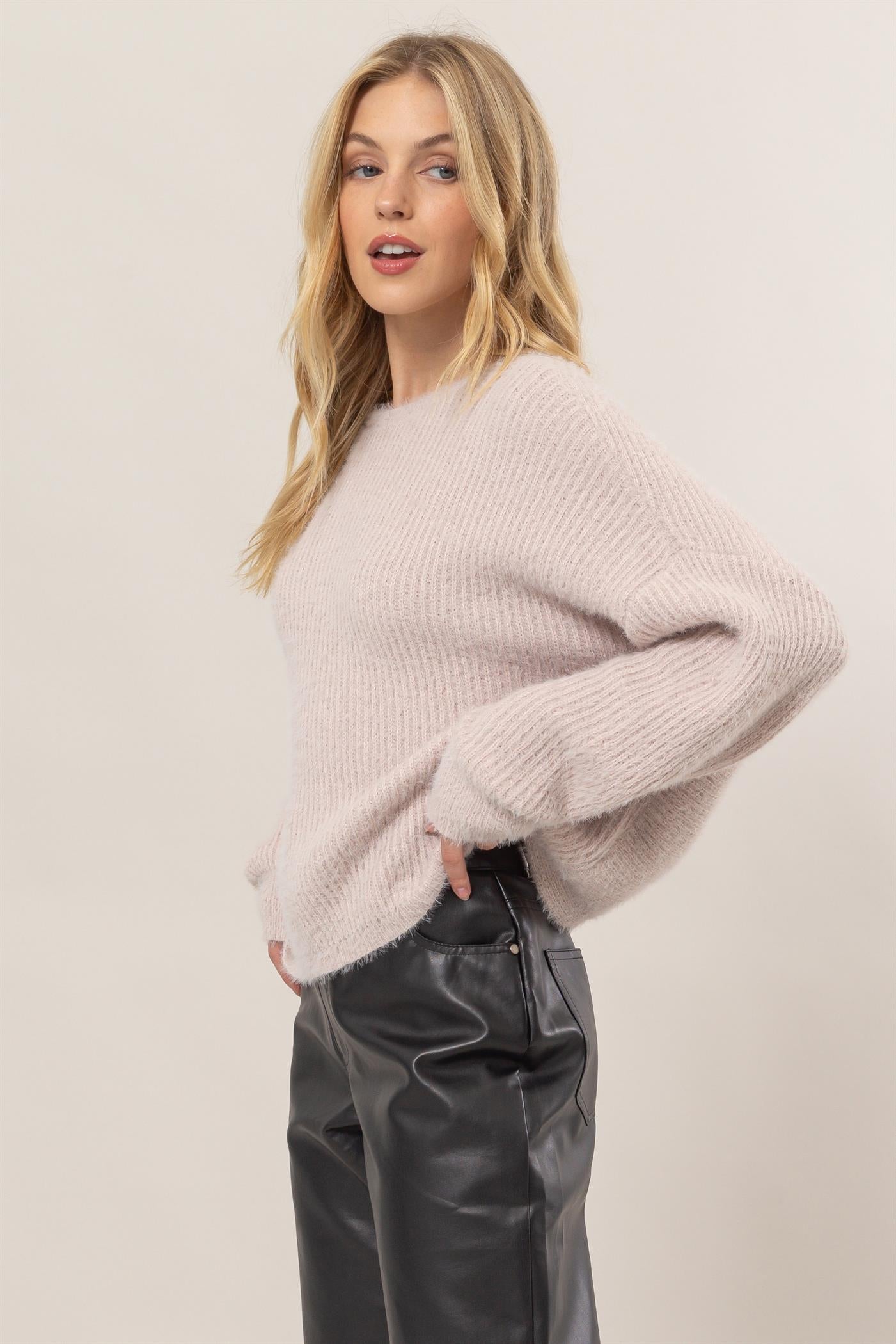 Violet Backless Sweater