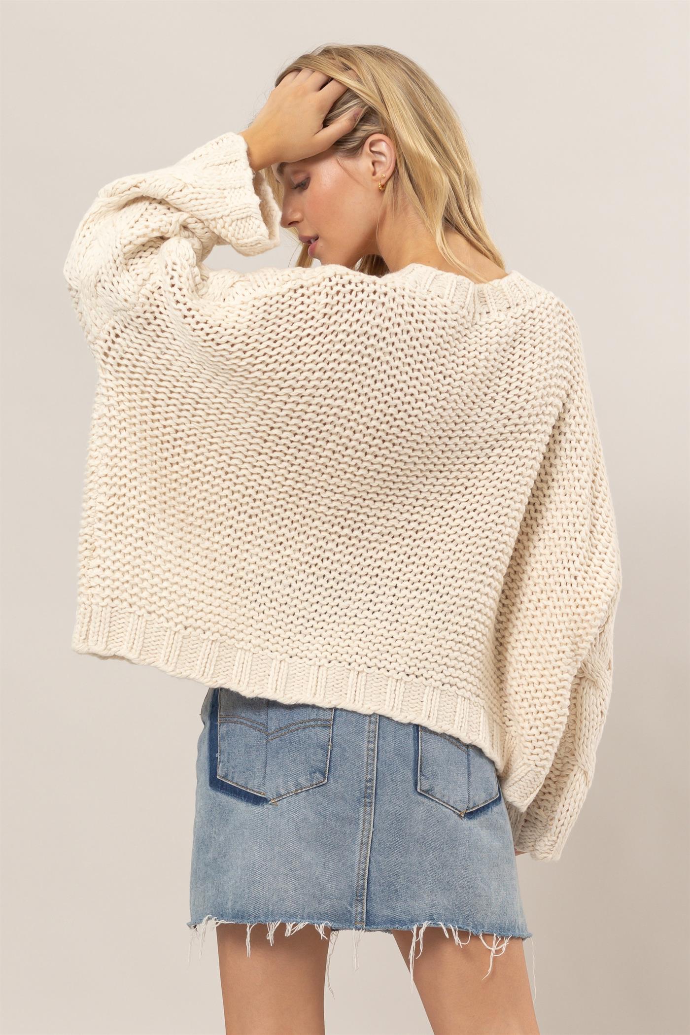 Cream Sweater