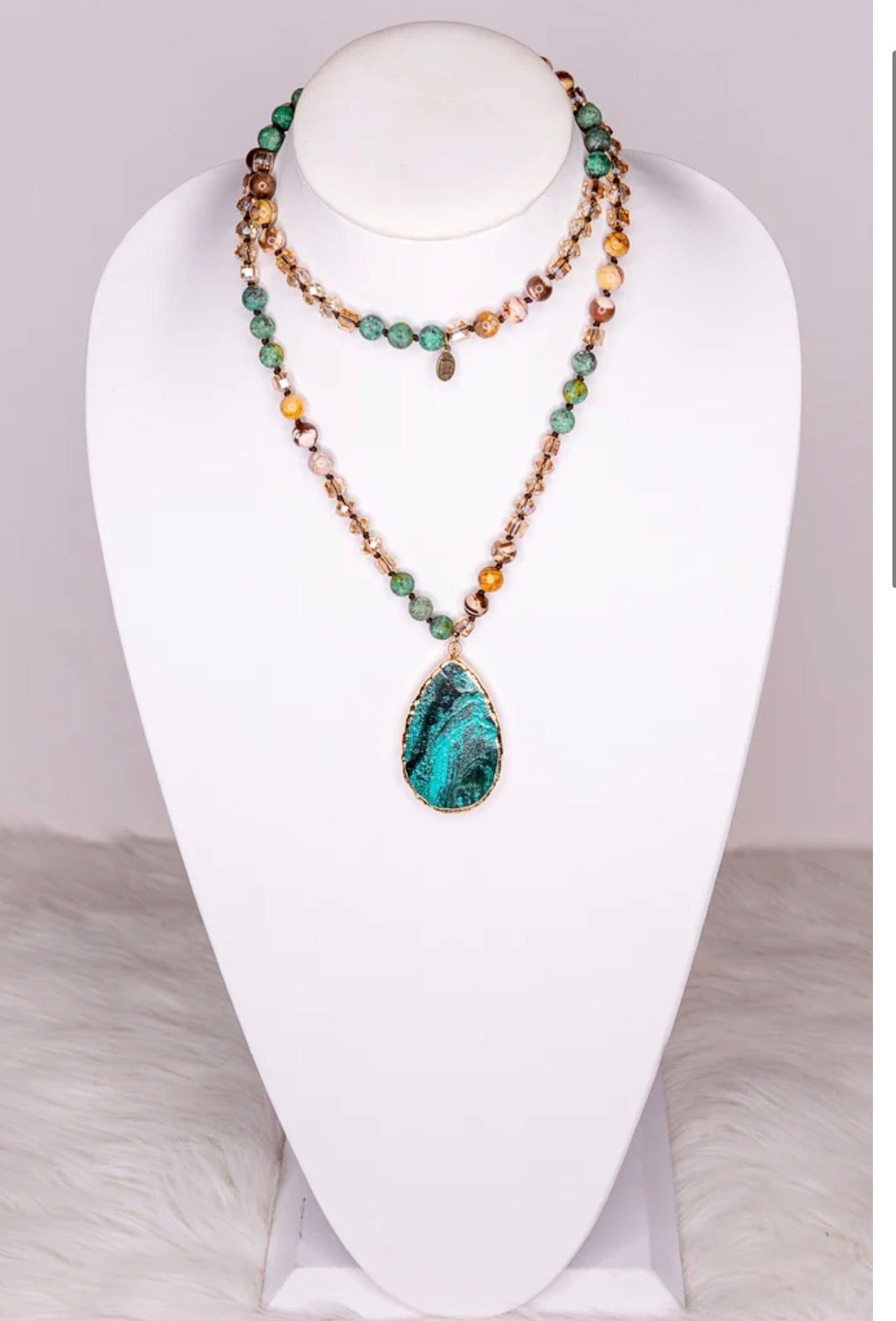 Sabrina Necklace In Jade