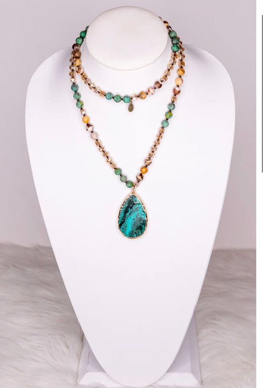 Sabrina Necklace In Jade