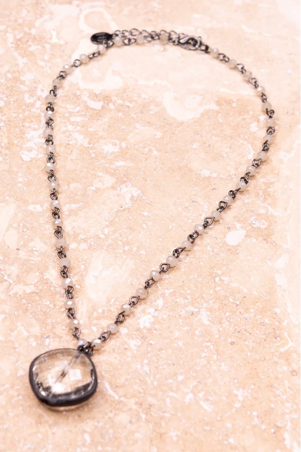 Ariel Necklace In Cream