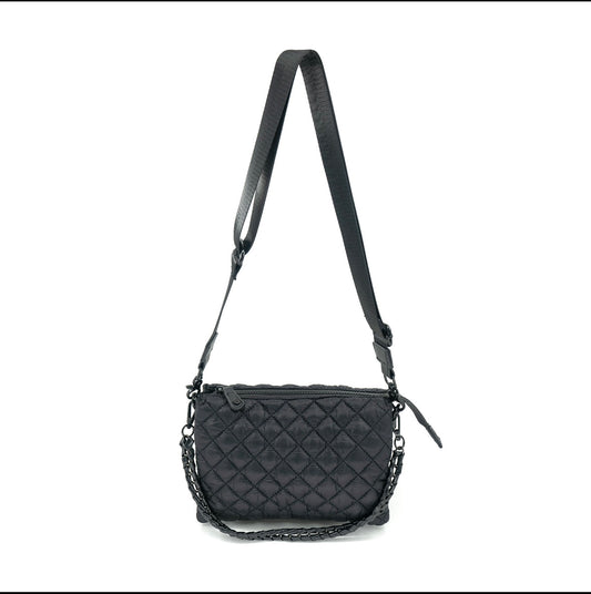Black Quilted Purse