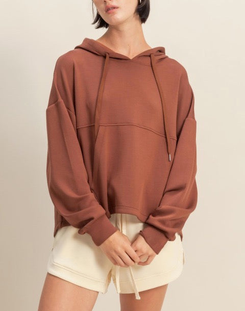 Chestnut Knit Top
