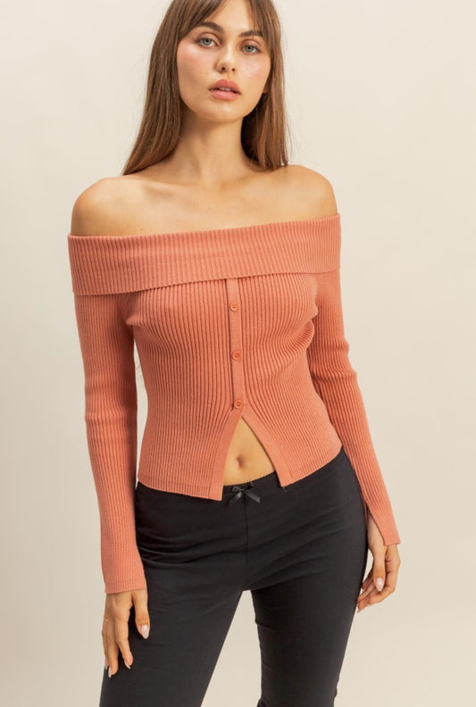 Salmon Sweater