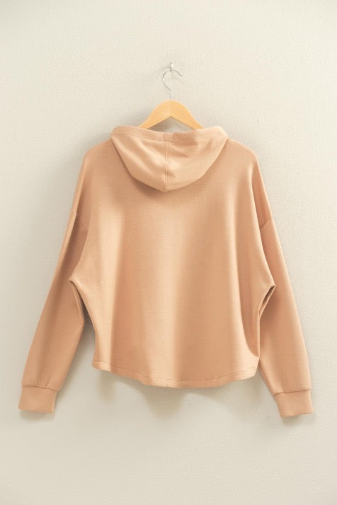 Taupe Light weight hoodie