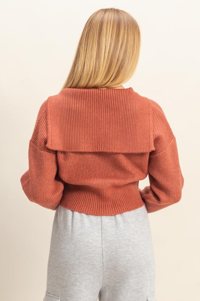 Rust Sweater