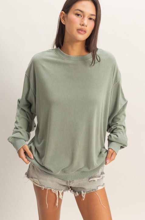 Sage Green Sweatshirt