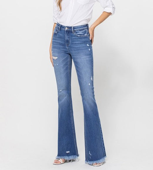High Rise Flare Jeans