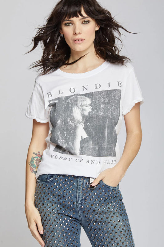 Blondie Hurry Up and Wait T Shirt