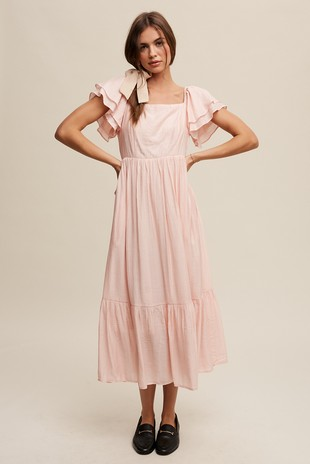 Blush Midi Dress