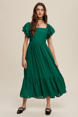Green Midi Dress