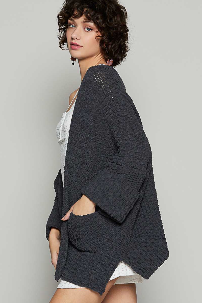 Charcoal Cardigan