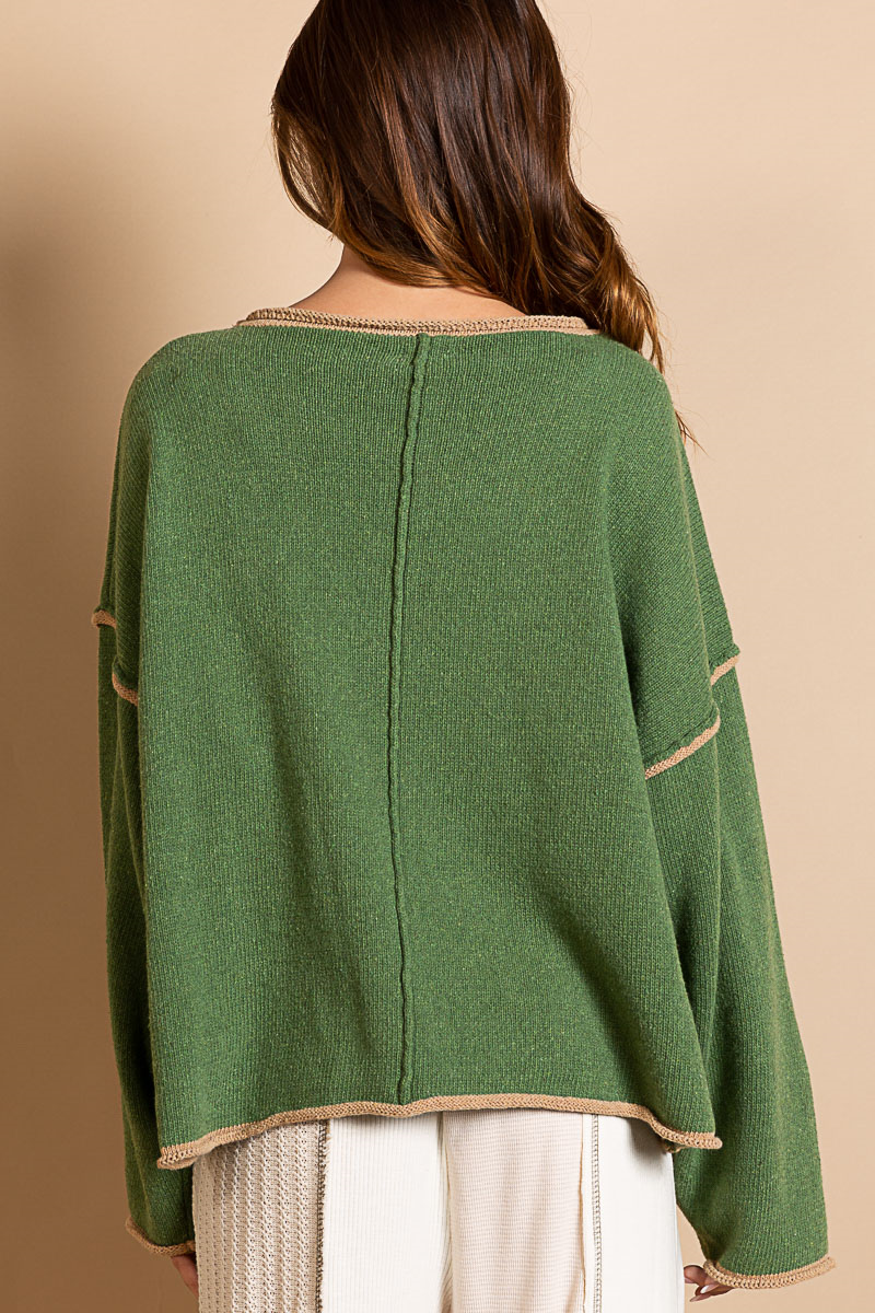 Apple Green Sweater