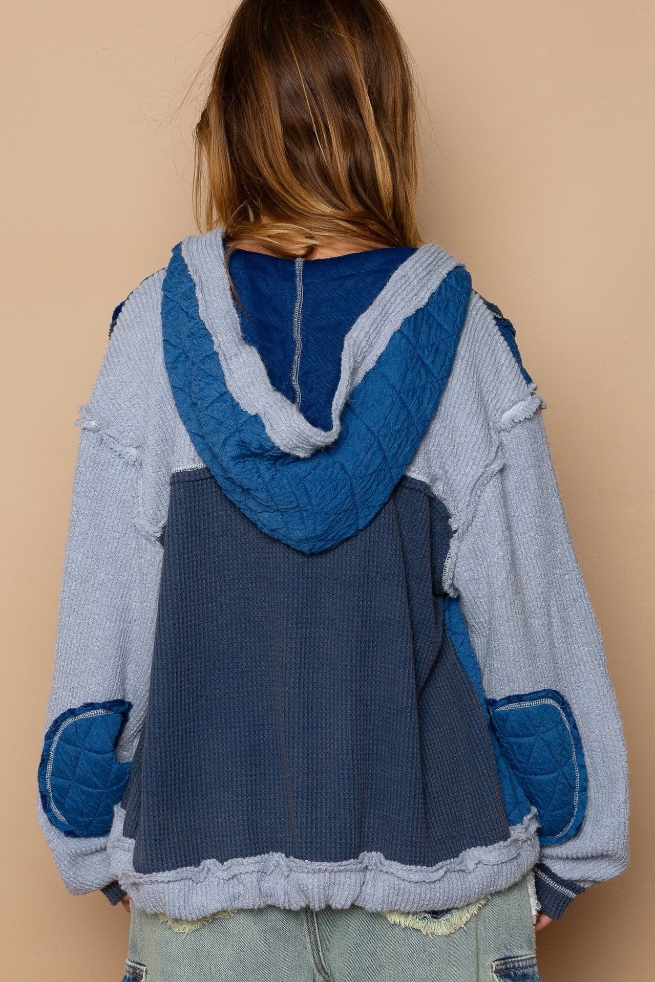 Navy/Blue Knit