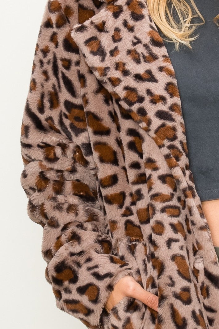 Lucy Leopard Coat